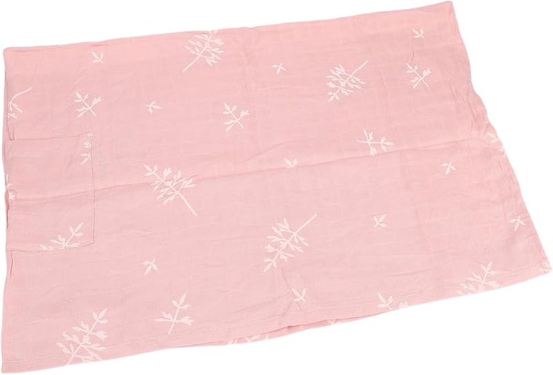 Soft Bamboo Cotton Baby Swaddle Blanket 47 2 X 33 5in Newborn Receiving Sunshade - Image 4